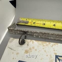 12x7 Tin Double Sided Chevrolet Authorized Service Sign WithBracket