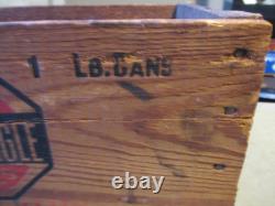 1920-1930-white Eagle Oil & Refining Co-wood Crate Double Sided Can Sign Box-16