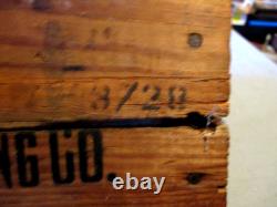 1920-1930-white Eagle Oil & Refining Co-wood Crate Double Sided Can Sign Box-16