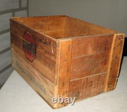 1920-1930-white Eagle Oil & Refining Co-wood Crate Double Sided Can Sign Box-16