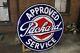 1930s Packard Approved Service Double-sided Porcelain Sign By Walker & Co