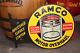1940s Ramco Motor Overhaul Double Sided Tin Rare Flange Sign Tac
