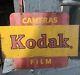 1950's Vintage Kodak Films Double Sided Promotional Sign