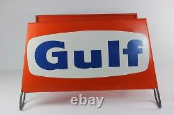 1960's GULF Tires Display Rack Gas Station Advertising Memorabilia