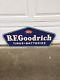 1961 B F Goodrich Tires & Batteries Double Sided Sign 42 Am 61 Nice