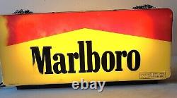 1995 Double Sided Lighted Marlboro Advertising Sign