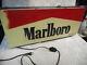 1995 Marlboro Lighted Sign Double Sided Hangs 28x5x12 Cigarettes Phillip Morris