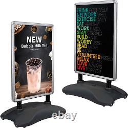 23? X 33? Double-sided Wind Resistant Outdoor Water Filled Base Sign Holder
