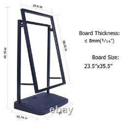 24x36 Sidewalk A-Frame Sign Holder Stand Double-Sided Display 1 pack