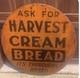 30 Inch Harvest Cream Bread Sign Double Sided