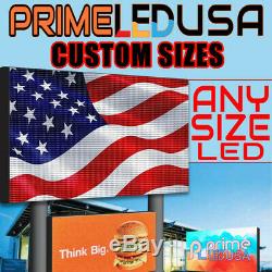 3 x 6 Double Sided P10 Series Programmable full color outdoor digital LED Sign