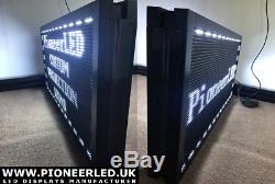 40''x20'' DOUBLE SIDED Projection LED Sign Programmable Display Back to Back