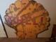 48 Porcelain Shell Sign Double Sided 1939 Vintage Authentic Sign