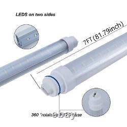 6 PACK 7FT 60W Led Tube R17D T12/HO/RDC Base F84T12/D/HO For Double Sided Signs