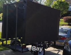 6ft by 9ft Double sided 10MM full color Led trailer (Lease or Rent) Charlotte