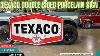 7 Texaco Sign Double Sided Porcelain Denwerks Bring A Trailer