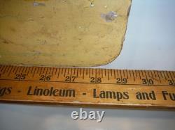 ANTIQUE/VINTAGE HAND PAINTED SIGN KITCHENETTES DOUBLE SIDED 29x 11 3/4