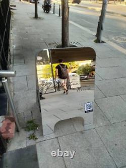 A-Frame Sign Mirrored sidewalk sign Double Sided Folding Sidewalk Sign