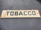 Antique Double Sided Wooden Tobacco Store Sign General Store Advertising