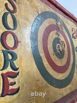 Antique Double sided Hand Painted Fairground Sign