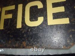 Antique Sales Office Pointer Sign Advertising Double sided hand painted Funny