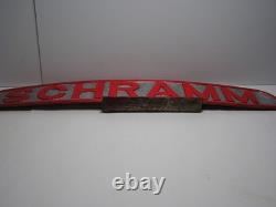 Antique Schramm Tractor 29 Double Sided Sign