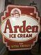 Arden Ice Cream Double Sided Hanging Sign