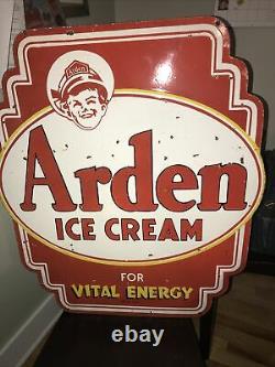 Arden Ice Cream Double Sided Hanging Sign