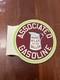 Associated Gasoline Gas Oil Flange Sign Double Sided More Miles To The Gallon