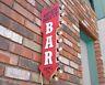 Bar Open Daily Beer Plugin Double Sided Arrow Rustic Metal Marquee Light Up Sign