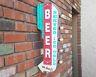 Beer Served Ice Cold Plugbattery Double Sided Rustic Marquee Arrow Light Up Sign