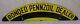 Bonded Pennzoil Dealer Old Double Sided Sign Gas Station Repair Shop Ad