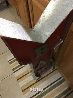 Bar Light Arrow Sign Double Sided Flange Vintage Style Man Cave Garage Pub Beer