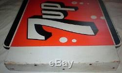 Beautiful & Graphic 1964 Double Sided Flange Sign. Look