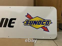Bridgestone Tires Sunoco Gas Sign Double Sided Metal Garage Wall Decor Oil Parts