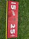 Burma Shave Double Sided Wood Road Sign Original