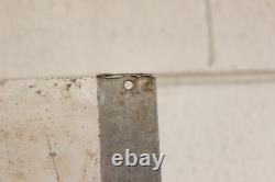 C. 1950s Vtg Hair Dresser Cut Barber Double Sided Advertising Metal Sign Trade