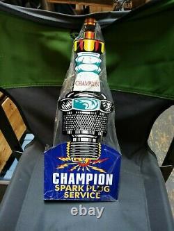 Champion Spark Plug Metal Sign indoor outdoor double-sided