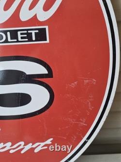 Chevrolet Camaro Ss Double-sided Porcelain Enamel Sign 30