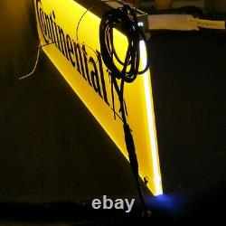 Continental Tires Double Sided Lighted Shop Dealer Sign Light Advertisement LOOK