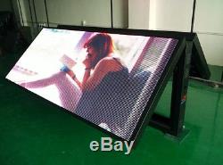 Custom 4'8' Programmable outdoor digital full color led sign with wireless