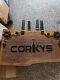 Custom Live Edge Double Sided Corkys Outdoor Wooden Sign