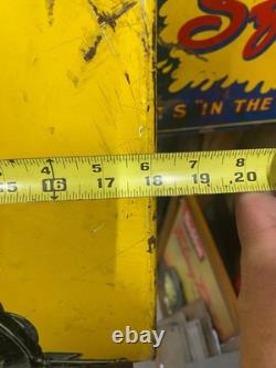 DeLaval Cream Seperator RARE Double Sided Metal Flange Sign 18x 16 GAS OIL COL