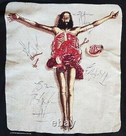 Deicide Once Upon The Cross Australian Tour 1995 Signed Vintage T-Shirt