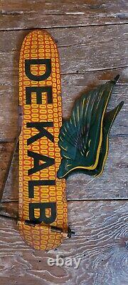 Dekalb Corn Weather Vane/field Sign Double Sided Vgc