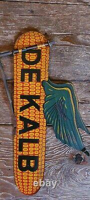 Dekalb Corn Weather Vane/field Sign Double Sided Vgc