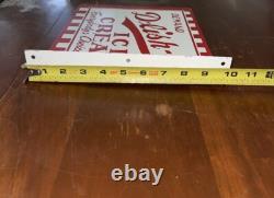 Demand D-lish-o Ice Cream Everybody's choice Flange Sign Double Sided