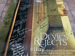 Devil's Rejects Original Double Sided Poster 27x40 Signed by 20 Adult language