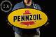 Double-sided Aluminum Pennzoil Sign