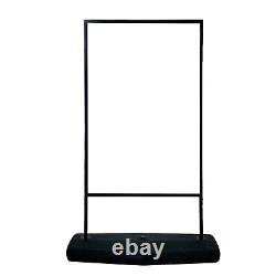 Double-Sided Floor Standing 23? X35½ Sign Holder with Water Refilled Base